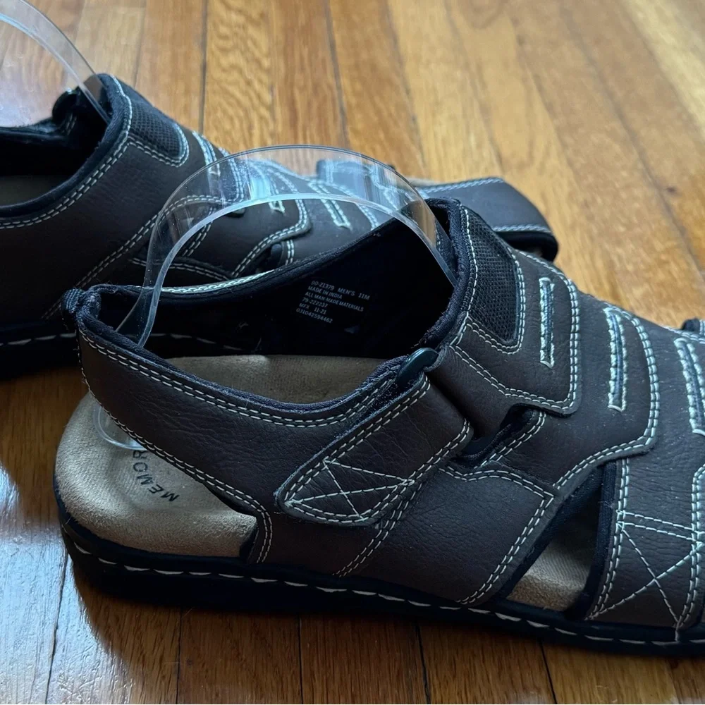 Dockers Searose Fisherman Men's Brown Sandals, size 11M outdoor Gorpcore casual